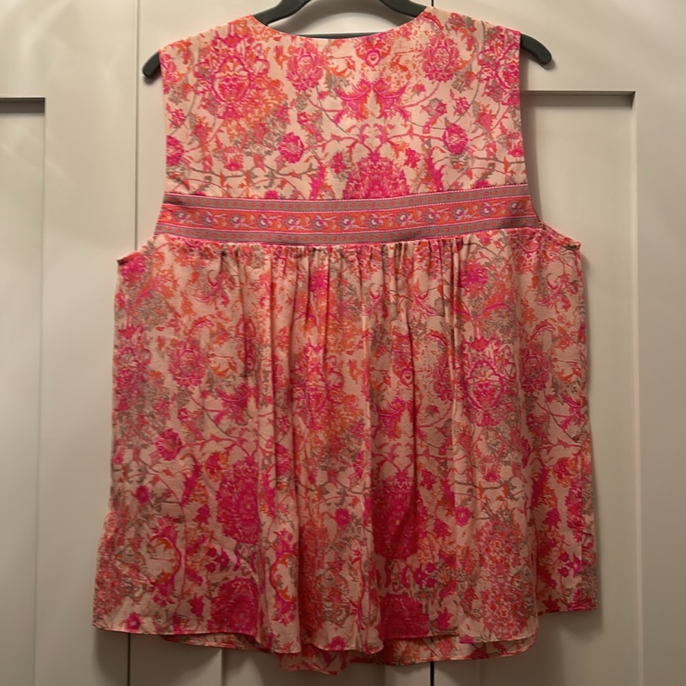 NWT Rebecca Taylor Silk Crepe Printed Shell - New with Tags - Picture 6 of 9